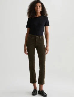 Women AG Jeans Pants & Trousers|Mid-Rise|Mari Corduroy