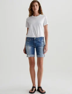 Women AG Jeans Skirts And Shorts|Mid-Rise|Nikki Short