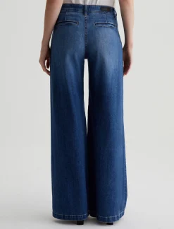 Women AG Jeans Jeans|Mid-Rise|Pleated Stella