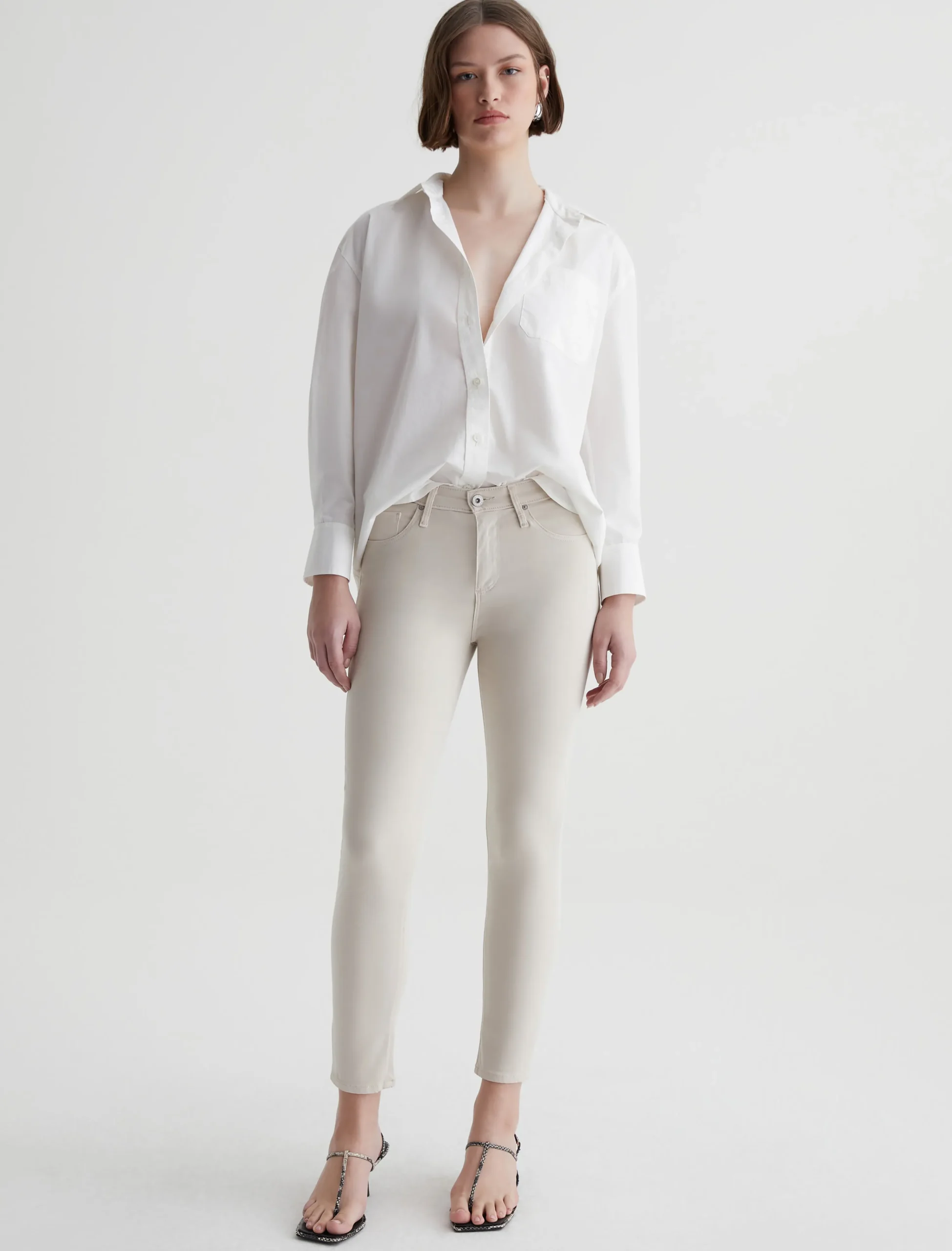 Women AG Jeans Pants & Trousers|Crop|Prima Crop