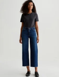 Women AG Jeans Jeans|Crop|Saige Wide Leg Crop