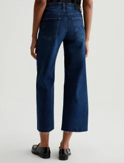 Women AG Jeans Jeans|Crop|Saige Wide Leg Crop