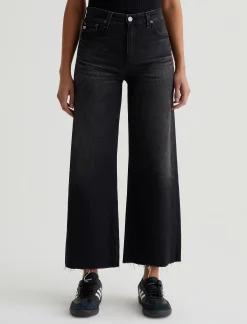 Women AG Jeans Jeans|Crop|Saige Wide Leg Crop
