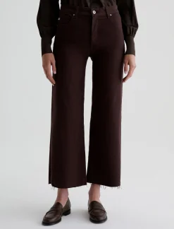 Women AG Jeans Jeans|Crop|Saige Wide Leg Crop