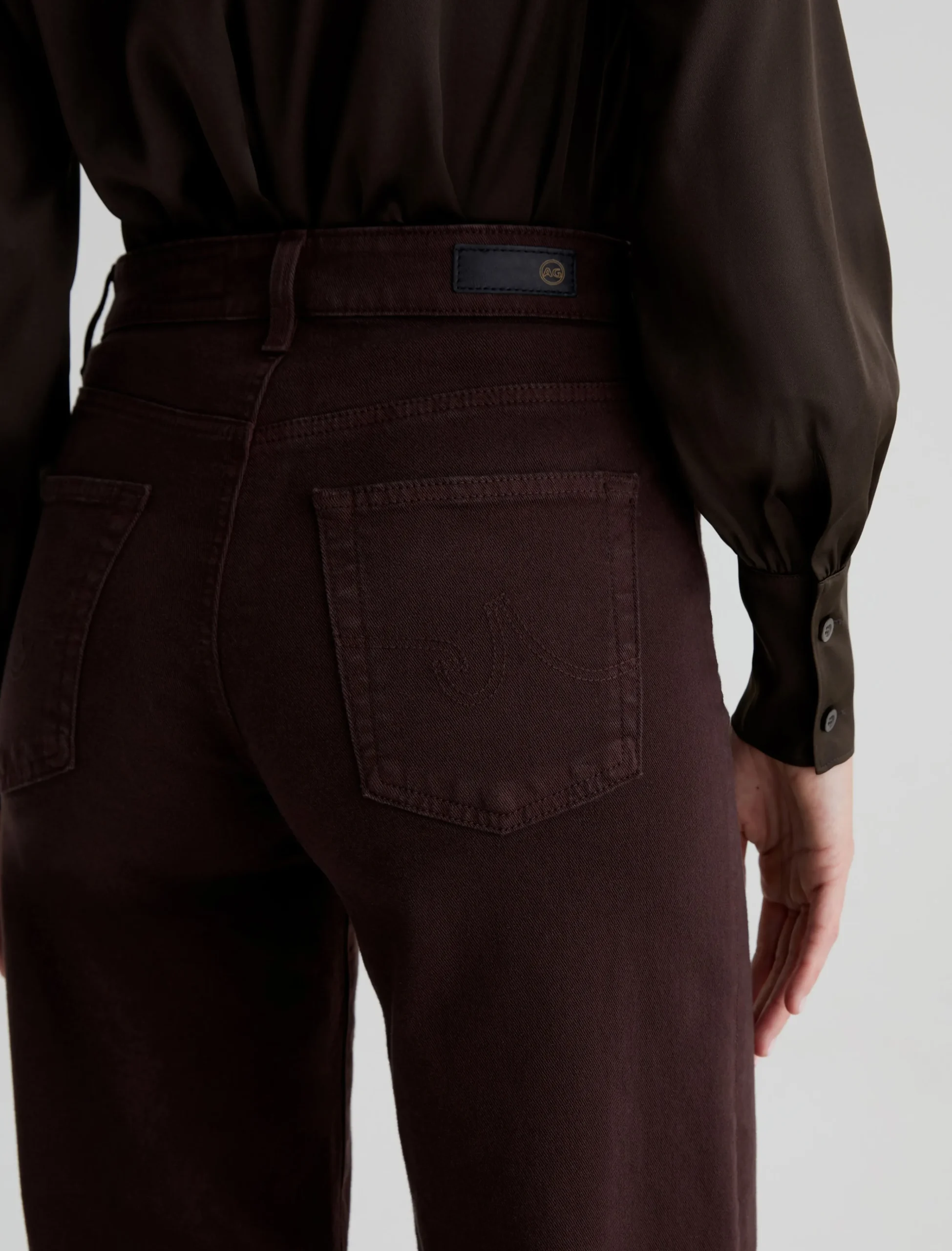 Women AG Jeans Jeans|Crop|Saige Wide Leg Crop
