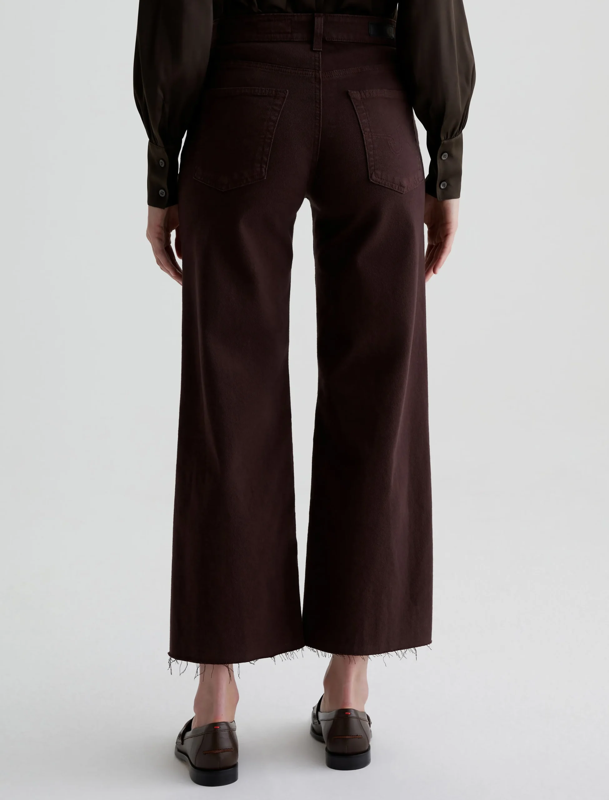 Women AG Jeans Jeans|Crop|Saige Wide Leg Crop