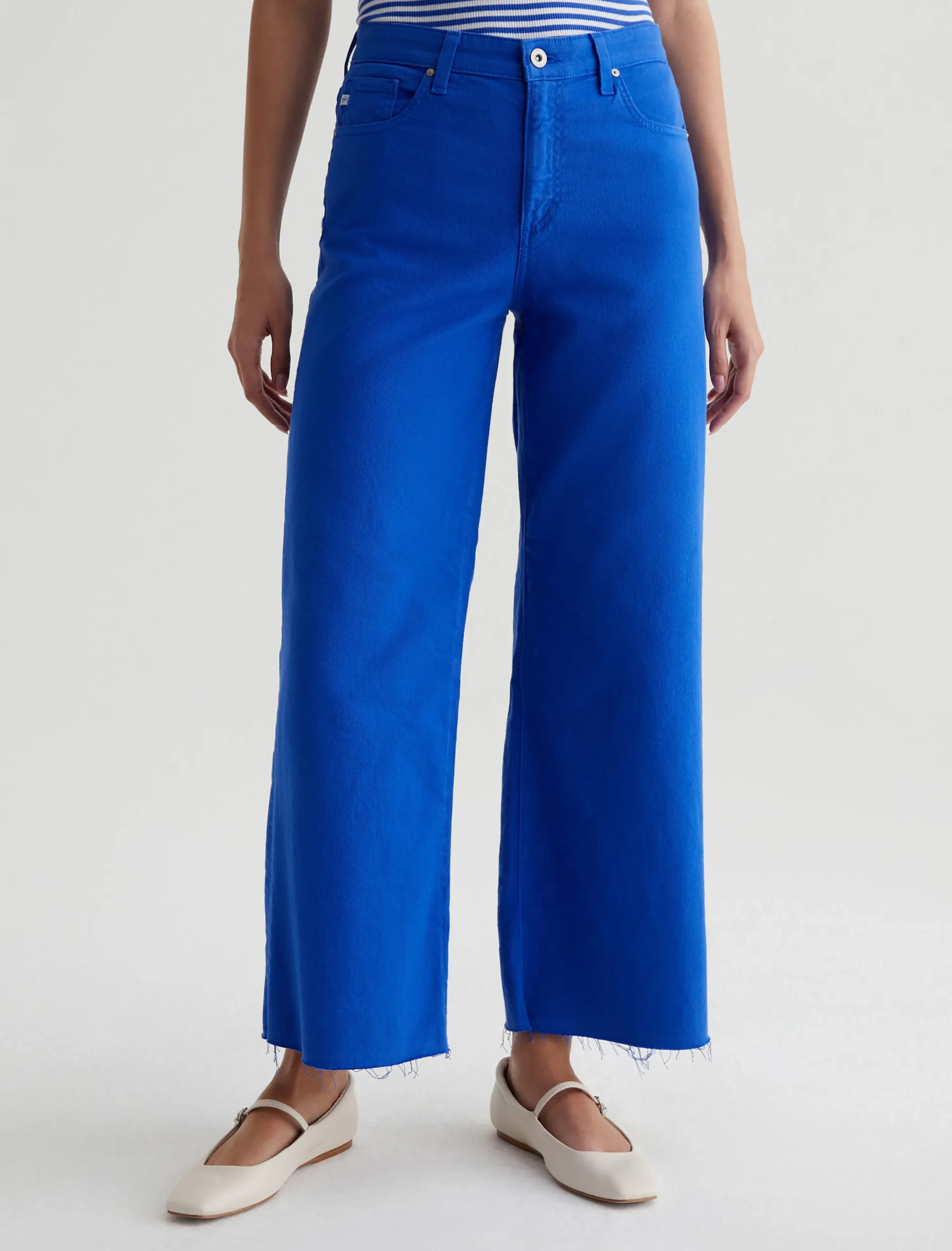 Women AG Jeans Jeans|Crop|Saige Wide Leg Crop
