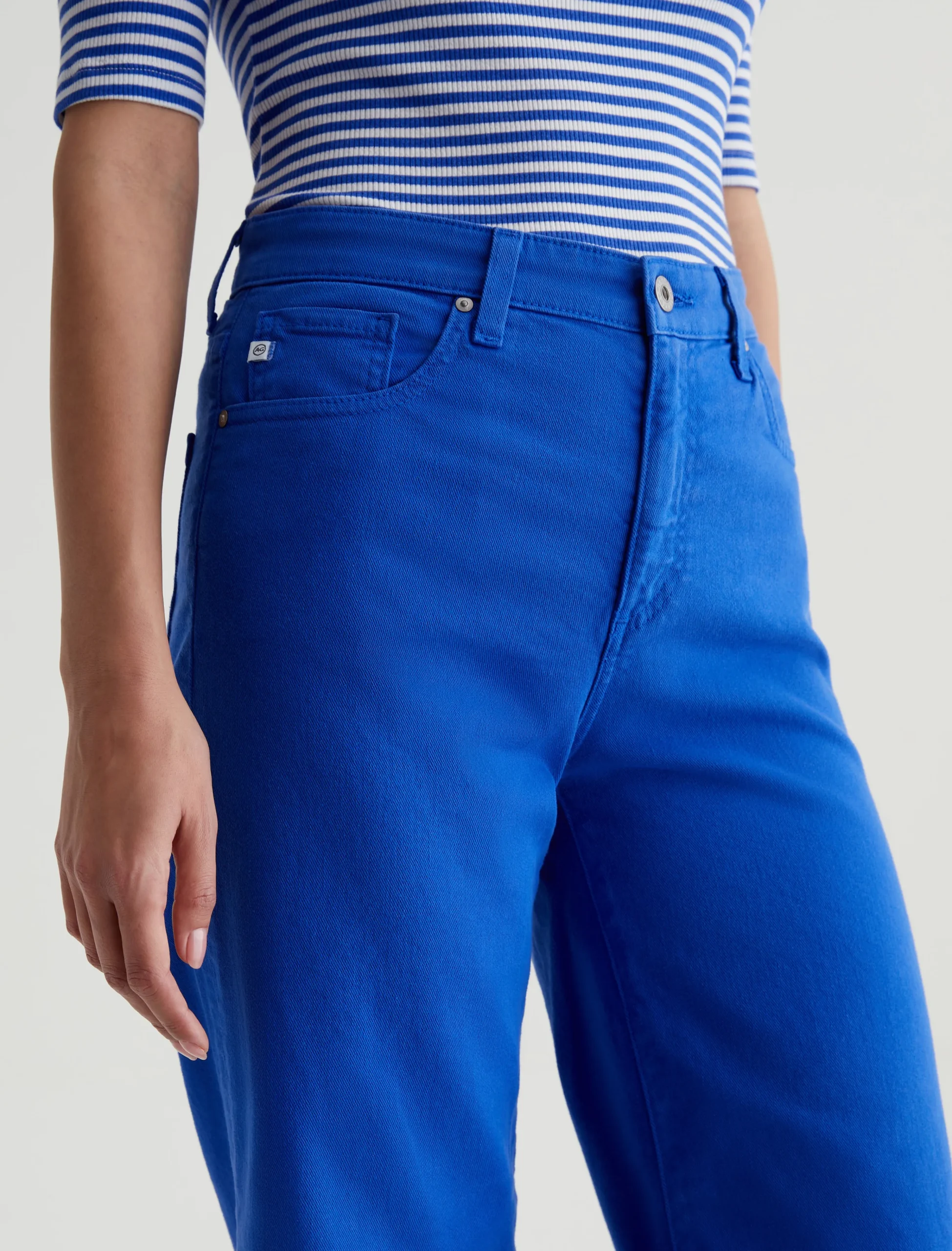 Women AG Jeans Jeans|Crop|Saige Wide Leg Crop