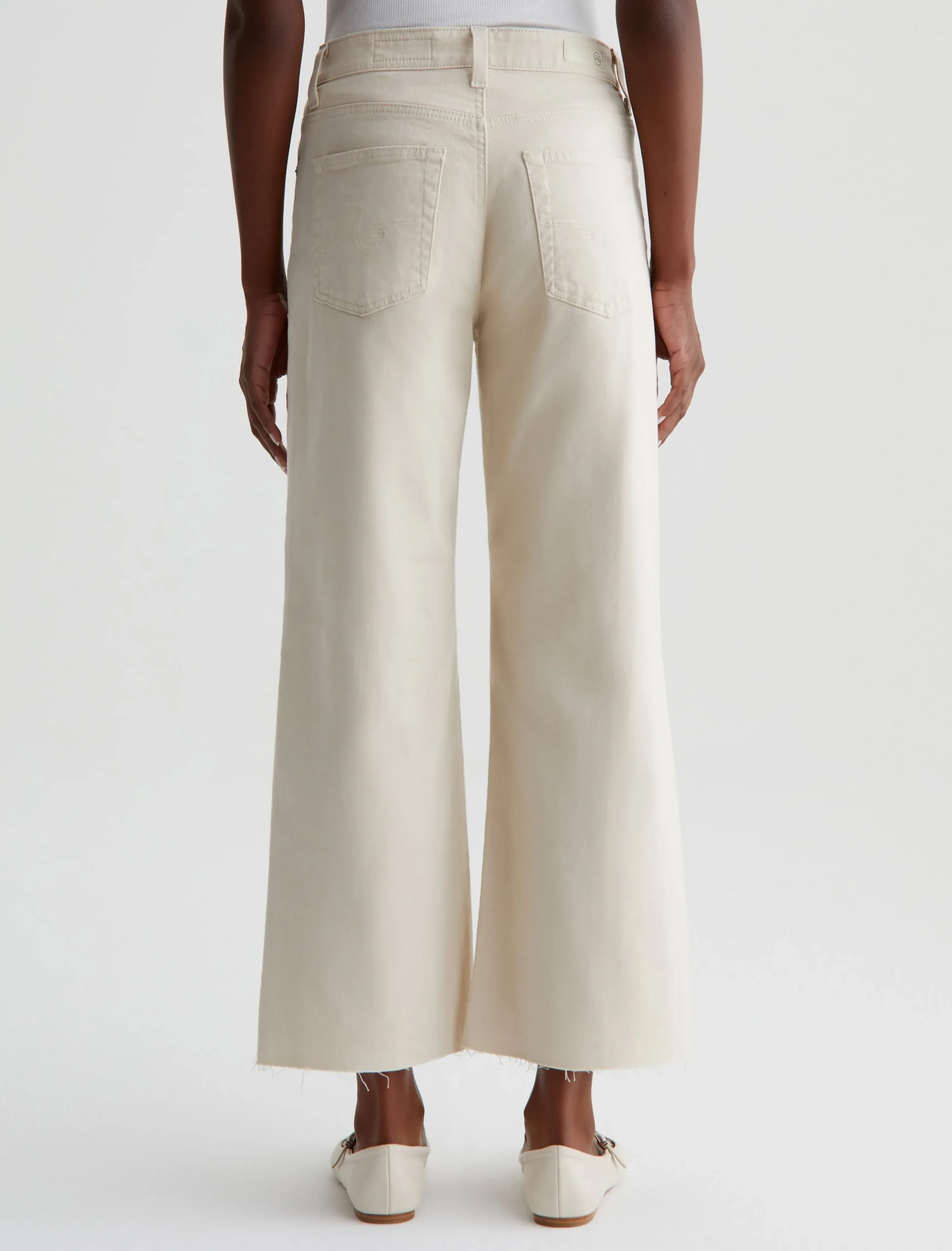 Women AG Jeans Jeans|Crop|Saige Wide Leg Crop