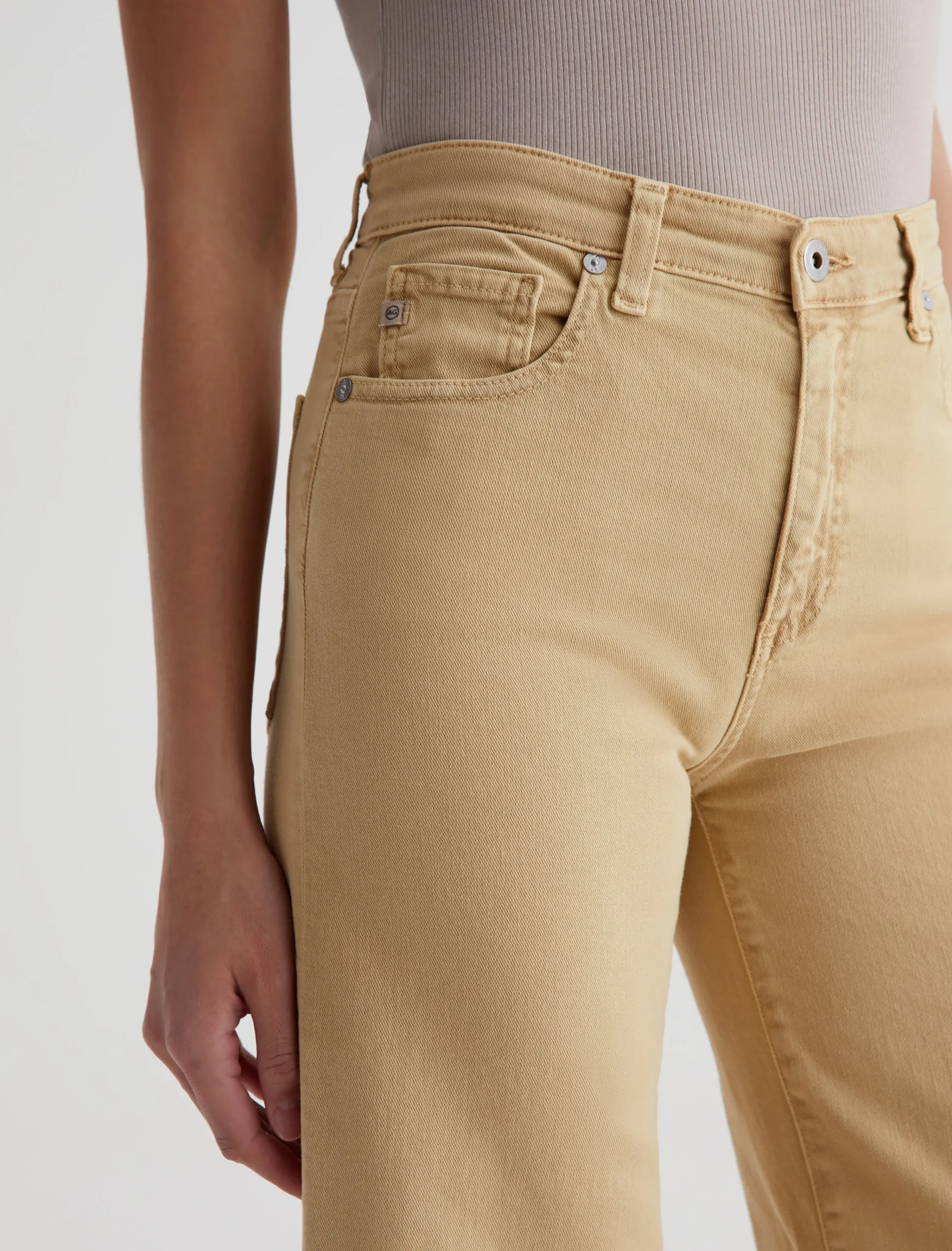 Women AG Jeans Jeans|Crop|Saige Wide Leg Crop