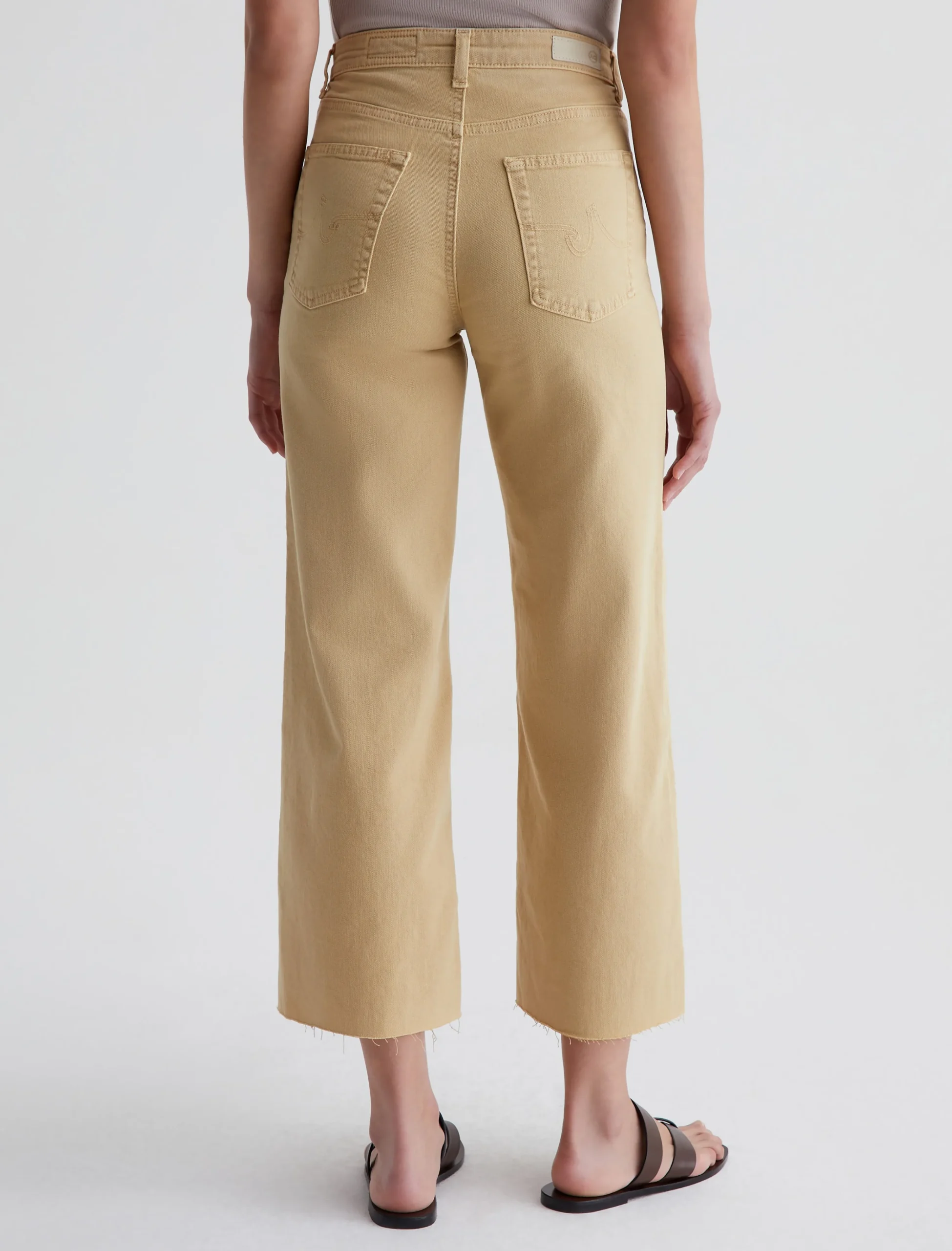 Women AG Jeans Jeans|Crop|Saige Wide Leg Crop