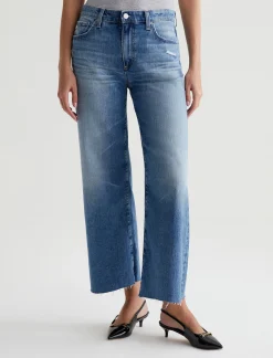 Women AG Jeans Jeans|Crop|Saige Wide Leg Crop