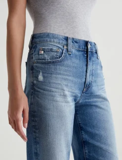 Women AG Jeans Jeans|Crop|Saige Wide Leg Crop