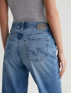 Women AG Jeans Jeans|Crop|Saige Wide Leg Crop