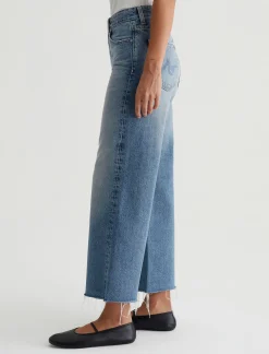 Women AG Jeans Jeans|Crop|Saige Wide Leg Crop