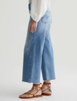 Women AG Jeans Jeans|Crop|Saige Wide Leg Crop
