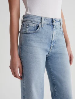 Women AG Jeans Jeans|Crop|Saige Wide Leg Crop
