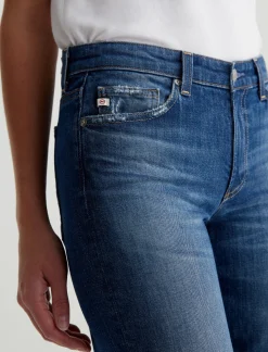 Women AG Jeans Low-Rise|Straight|Sandra