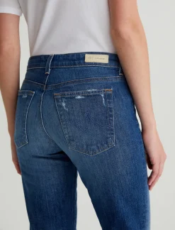 Women AG Jeans Low-Rise|Straight|Sandra