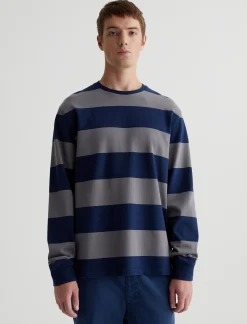 AG Jeans Shirts & Polos|Wade Long Sleeve Crew