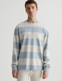 AG Jeans Shirts & Polos|Wade Long Sleeve Crew