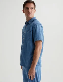 AG Jeans Shirts & Polos|Wayne Short Sleeve Shirt